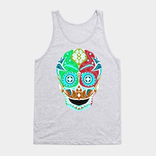 luchador skeleton ecopop Tank Top